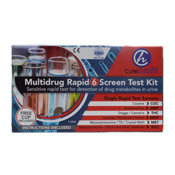 Multi Drug Basecheck 6 Panel Multi Drug Test
